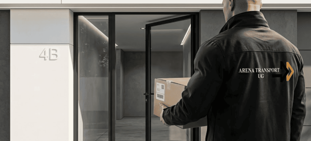 arena transport ug paketübergabe kunden